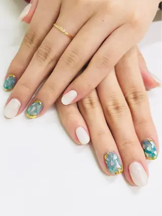 ネイル Beauty Salon Ace（ネイルサロン　エース）所属・池袋フィルイン Ace♡長さだしのネイルデザイン