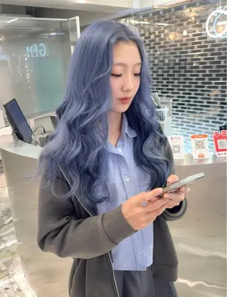 ロング カラー GEM/ハイトーン /名駅/kanaeのヘアスタイル