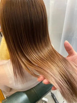 ロング プルエクステ/ カラー🎀🎀ミレイのヘアスタイル