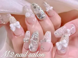 ネイル 長さだし専門店 M2　rikaのネイルデザイン