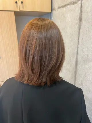 ミディアム ami🍊hair salon soilのヘアスタイル