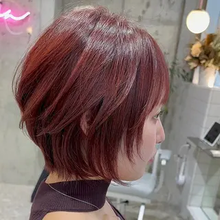 ショート カラー sajou【上野】所属・🩶艶髪ヘア/ 。。のヘアスタイル