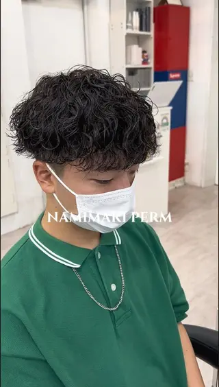 ショート メンズパーマ/縮毛 超特化/tomokiのヘアスタイル