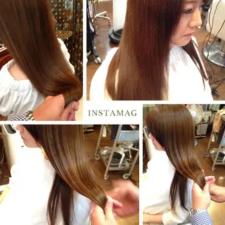 ロング ブルーヘブン TAKESHIのヘアスタイル