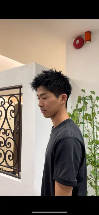 メンズ 山本 梨華のヘアスタイル