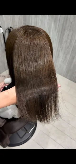 セミロング カラー 🌫Number. ヤマダ ユウタのヘアスタイル