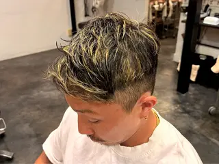 メンズ 南草津/レイヤー/ ゴトウのヘアスタイル