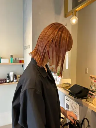 ショート カラー kanami - ROCCO -のヘアスタイル