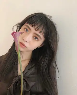 ロング 似合わせcut ◎ 倉橋実咲のヘアスタイル