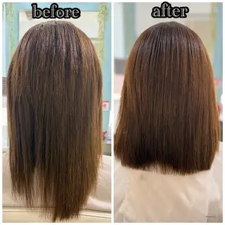 ミディアム SALOWIN 横浜店所属・髪質改善☘️縮毛矯正 特化✨のヘアスタイル