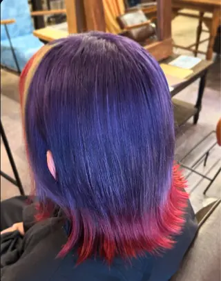 ショート カラー aile by sion 【エルバイシオン】所属・🫧 のぞみ🫧のヘアスタイル