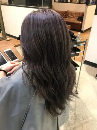 ロング カラー ダブルカラー 透明感カラー/タイラのヘアスタイル