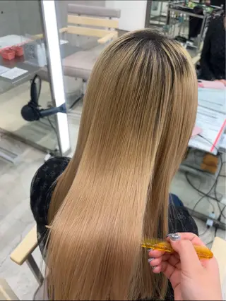 ロング モテ♡hair 🎠🫧ERIのヘアスタイル