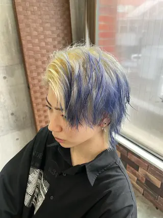 カラー メンズ 【艶髪】💐韓国風× 透明感💐深江裕稀のヘアスタイル