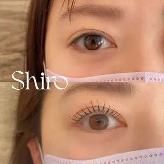 マツエク・マツパ まつげ･眉毛専門Shiro佐鳴台所属・佐藤 唯名のマツエク・マツパデザイン