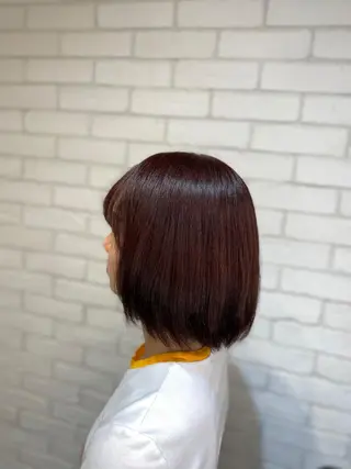 ショート カラー ヨシダ フミノリのヘアスタイル