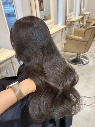 セミロング カラー Matsubara asuka  ☪︎のヘアスタイル