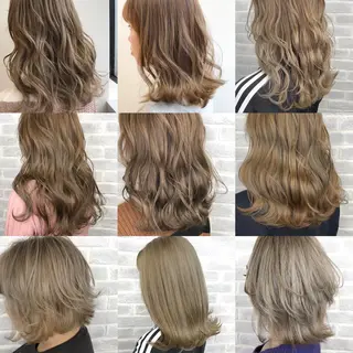 セミロング カラー SALOWIN神戸三宮East店所属・【透明感、艶髪】西村 有司のヘアスタイル