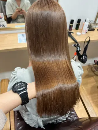 ロング vince. moekoのヘアスタイル