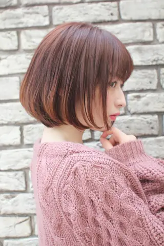 ショート カラー 羽田 ひろむのヘアスタイル