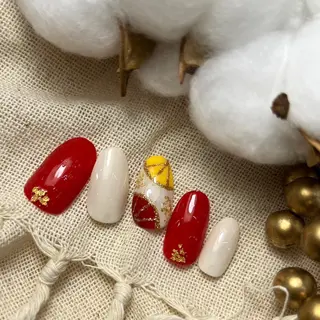 ネイル ⭐︎休業中の練習⭐︎ JNA認定講師髙橋のネイルデザイン