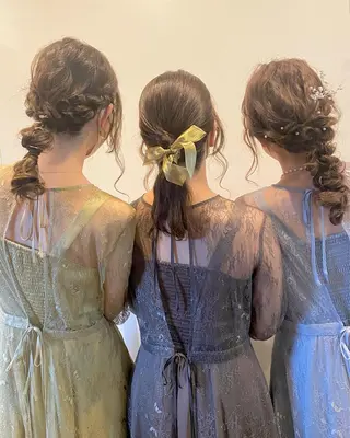 ヘアアレンジ 桑原 菜摘のヘアスタイル