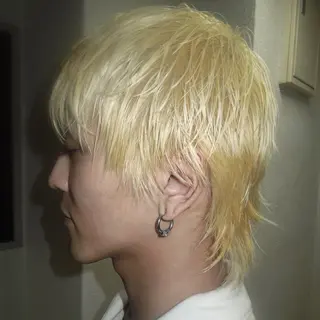 ショート カラー メンズ タマキ/似合わせ カット/Wカラーのヘアスタイル