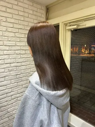 セミロング カラー ︎☀️はるき︎︎☀️ カラーモデル募集中✨のヘアスタイル