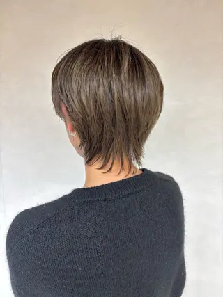 ショート メンズ Iris by artina 武蔵小杉店【イリス バイ アルティナ】所属・🎼レイヤー/顔周り カット/nene♬のヘアスタイル
