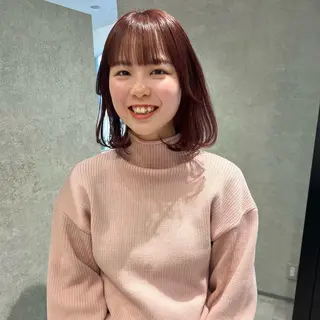 ミディアム AI TOKYO　S所属・mizuki 【韓国レイヤー】のヘアスタイル