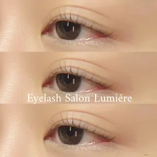 マツエク・マツパ Lumiére 鈴木咲良のマツエク・マツパデザイン