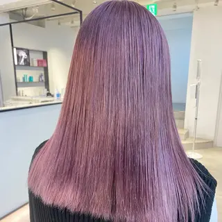 ミディアム ハイトーンカラー 🌙Mina🌙のヘアスタイル