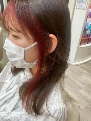 カラー 駅チカ【ali'i】 アリイ花崎友美☘のヘアスタイル