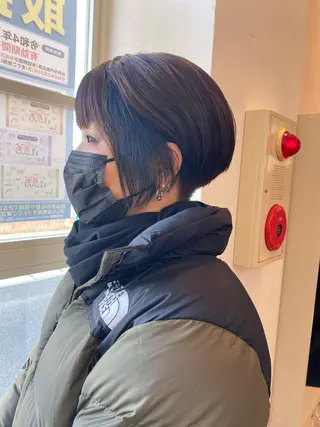 ショート あ いのヘアスタイル