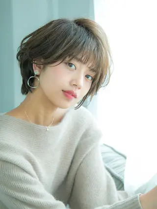 ショート 髪質改善レイヤー/ ボブたんの翔太のヘアスタイル