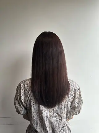 ロング カラー 森 和輝のヘアスタイル