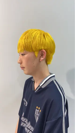 カラー メンズ センターパート/眉毛 メンズカットNEXTのヘアスタイル