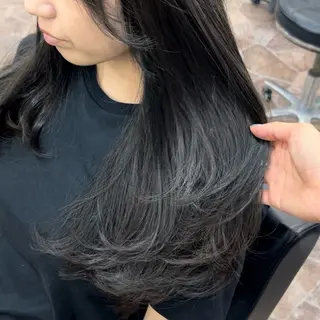 ロング カラー COEUR🧡 山下　優花のヘアスタイル