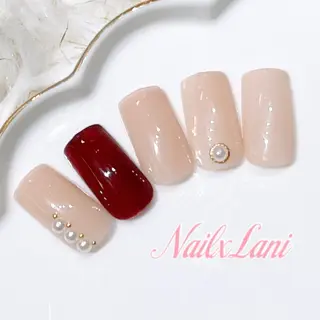 ネイル Nail×Lani 深爪矯正対応◎のネイルデザイン