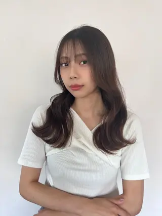 ミディアム カラー 垢抜けのプロ🪄 honoのヘアスタイル