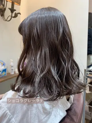 ミディアム カラー ヘアアレンジ 🫧🎀tasty yama🫧🪽のヘアスタイル