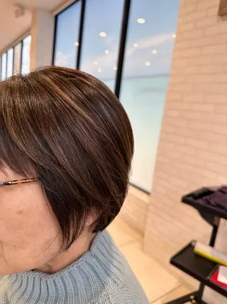 ショート カラー ☆あつみ☆ soen  天神店のヘアスタイル