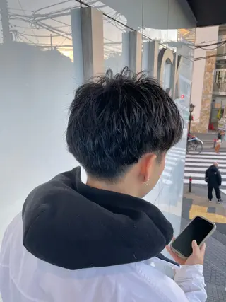 メンズ 鎌倉/アレンジ/暗髪 /髪質改善/ ユキミのヘアスタイル