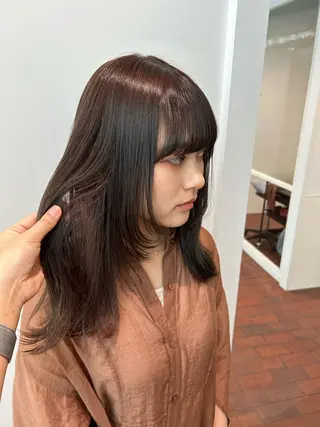 セミロング カラー CURIO/南船場 /RIN💈🍎のヘアスタイル
