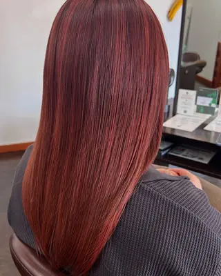 カラー 坂本 瑞季 🤍 髪質改善のヘアスタイル