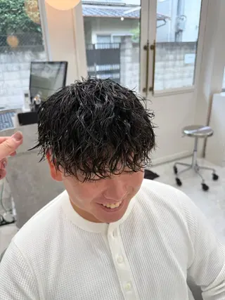 パーマ メンズ 【バレイヤージュ】 🔥メンズRYUTAのヘアスタイル