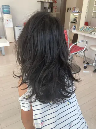 セミロング PazRood所属・PazRood 山下のヘアスタイル