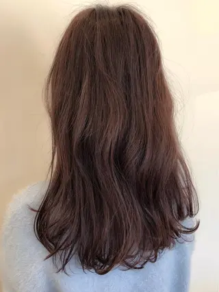 セミロング カラー アズール 深谷店のヘアスタイル