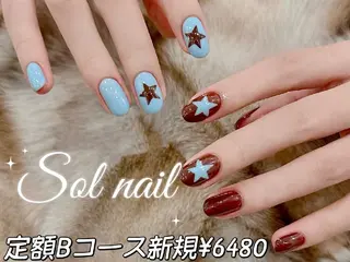 ネイル パラジェル＆フィルイン取り扱いサロンSol Nail所属・Sol Nail ミネのネイルデザイン