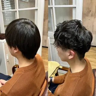ショート パーマ 艶髪🌈ムラカミ サキのヘアスタイル